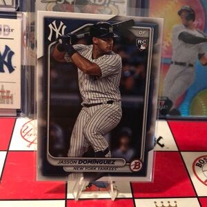 Jasson dominguez rookie cards( 2 card bundle )